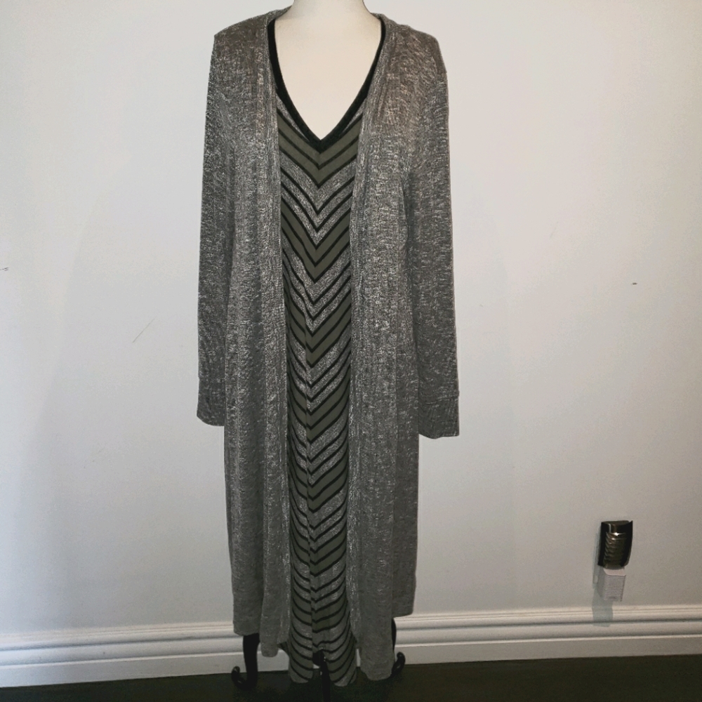 Dress and Duster Suit